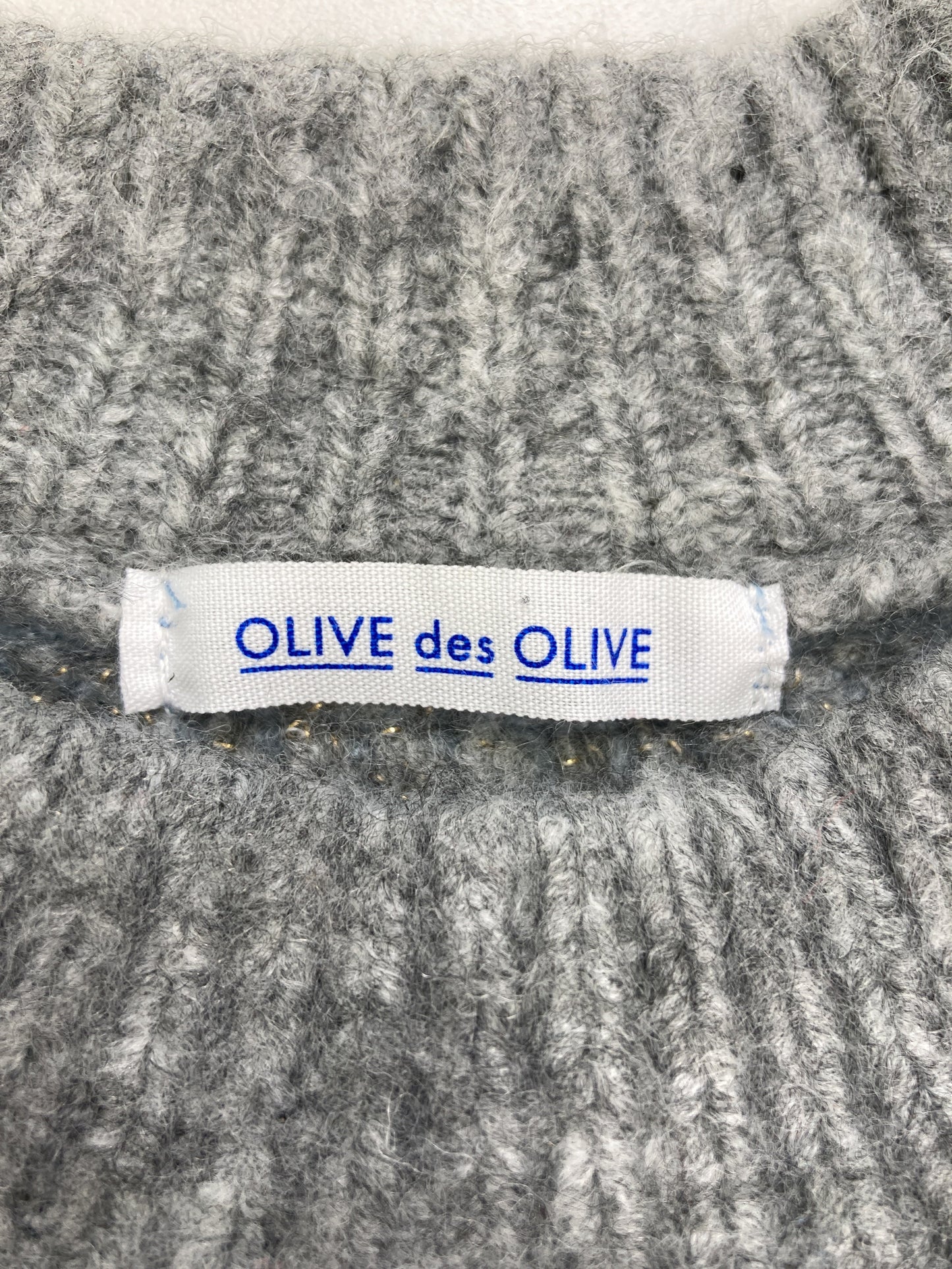 OLIVE des OLIVE/オリーブデオリーブ/ニット/セーター/トップス/ホワイト/F