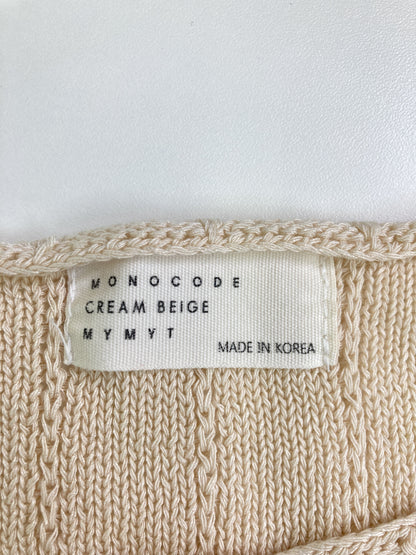 MONOCODE/ニット/セーター/トップス/ベージュ