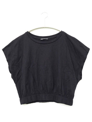 ZARA/ザラ/ノースリーブ/トップス/ブラック/EUR L/USA L/MEX 30