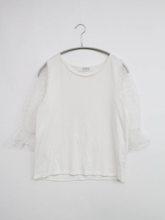 LOWRYS FARM/ローリーズファーム/Tシャツ/カットソー/トップス/ホワイト/M