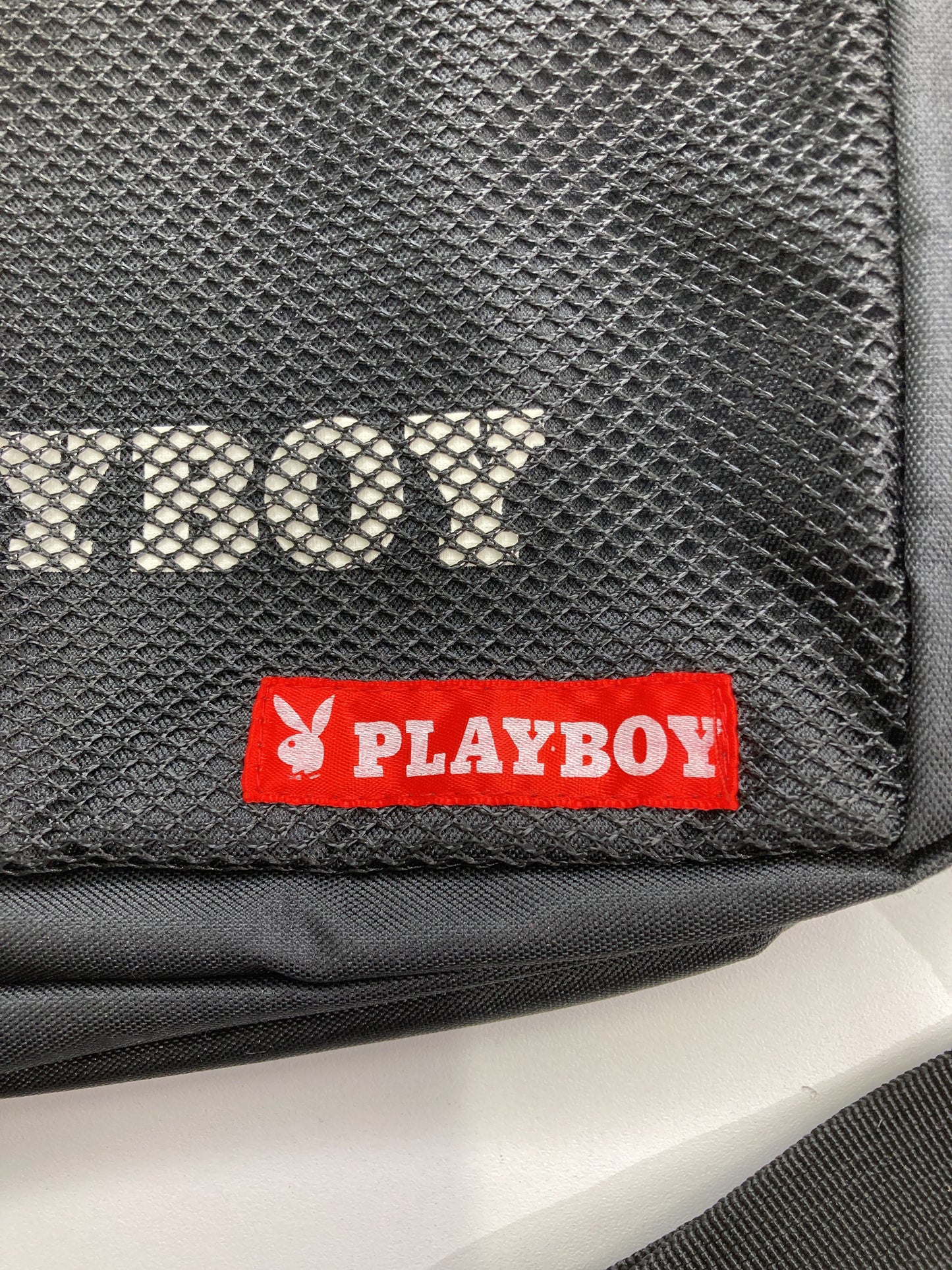 PLAYBOY/プレイボーイ/ショルダーバッグ/バッグ/ブラック