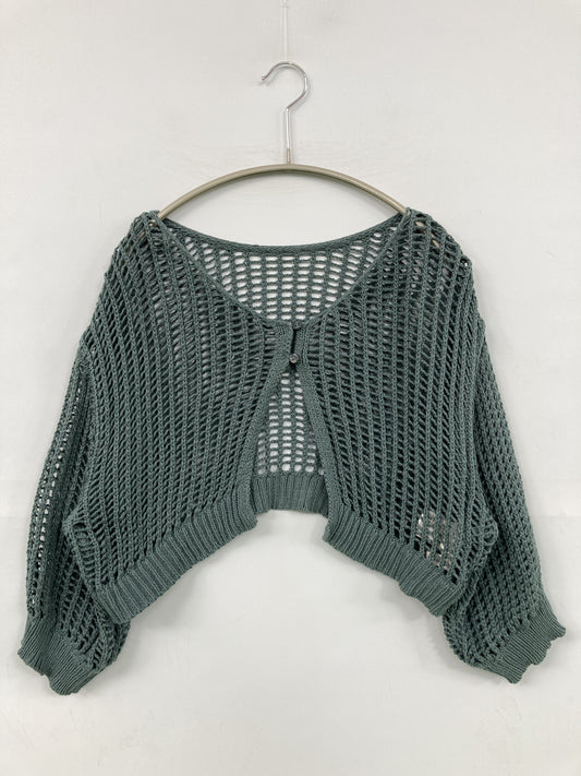 archives/アルシーヴ/カーディガン/ボレロ/トップス/グリーン/M