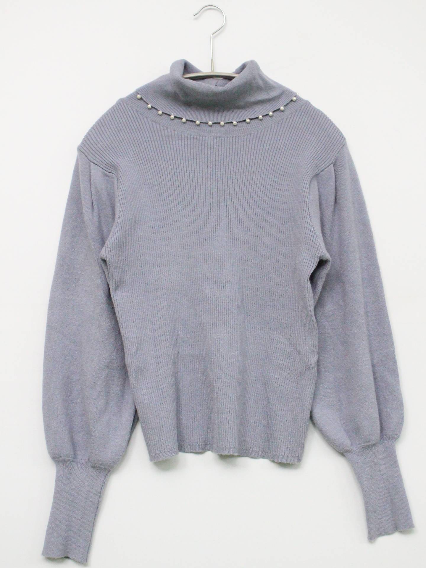 natural couture/ナチュラルクチュール/ニット/セーター/トップス/グレー/F