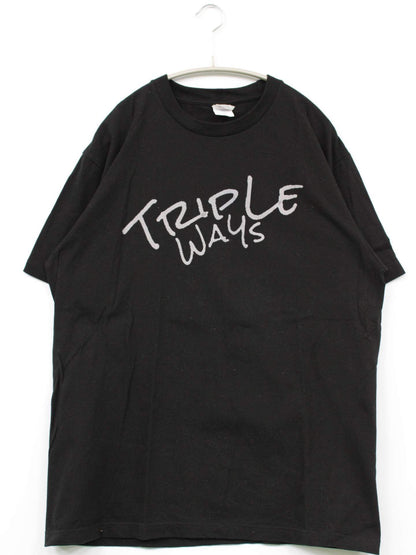 Printstar/プリントスター/Tシャツ/カットソー/トップス/ブラック/L