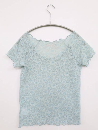 Honey Salon/Tシャツ/カットソー/トップス/スカイブルー
