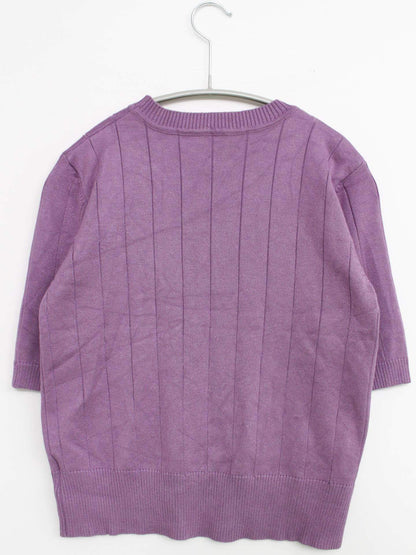 BLUE EAST/ニット/セーター/トップス/パープル