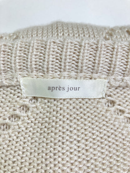 apres jour/アプレジュール/カーディガン/ボレロ/トップス/アイボリー/LL