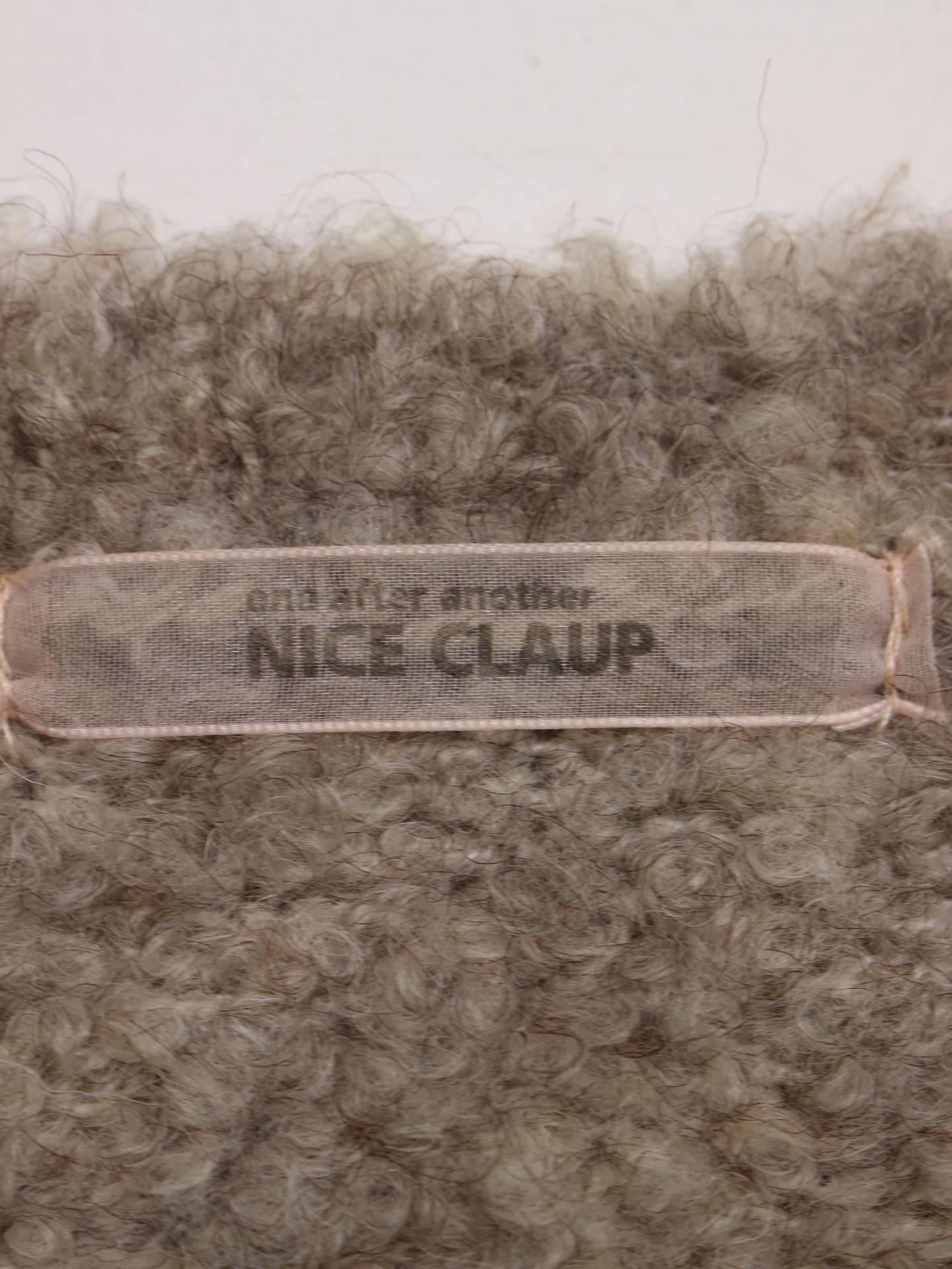 NICE CLAUP/ナイスクラップ/ニット/セーター/トップス/ブラウン/F