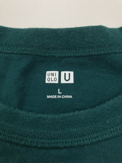 UNIQLO U/ユニクロユー/Tシャツ/カットソー/トップス/グリーン/L