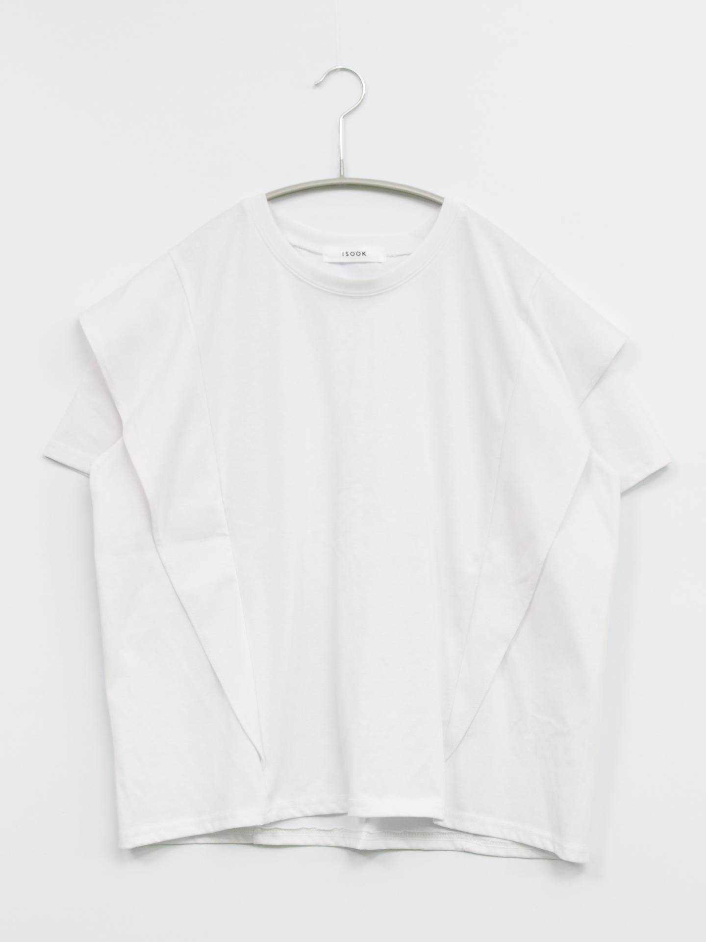 ISOOK/Tシャツ/カットソー/トップス/ホワイト/F