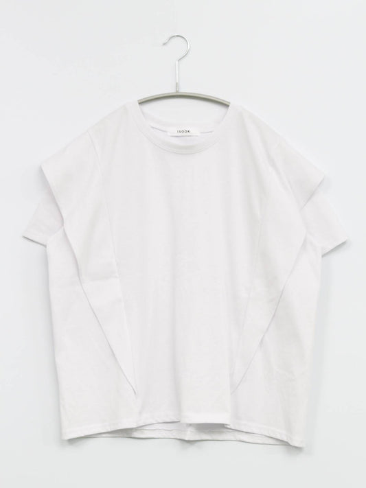 ISOOK/Tシャツ/カットソー/トップス/ホワイト/F
