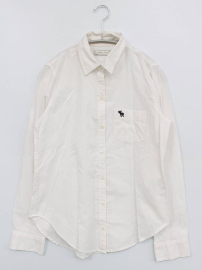 Abercrombie ＆ Fitch/アバクロンビーアンドフィッチ/シャツ/ブラウス/トップス/ホワイト/XS