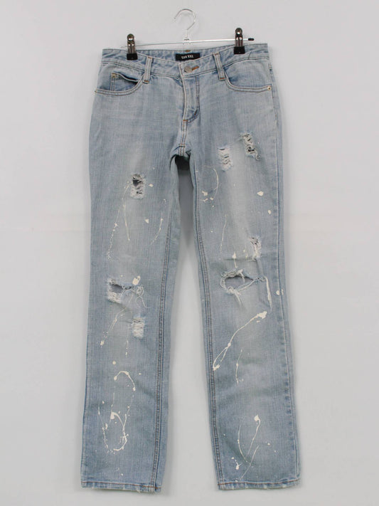 CHUXXX/デニムパンツ/パンツ/スカイブルー