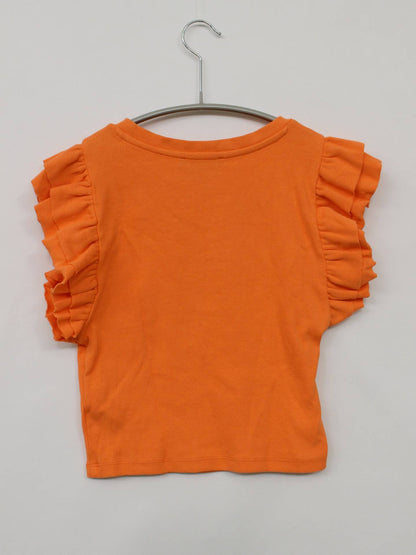 ZARA/ザラ/Tシャツ/カットソー/トップス/オレンジ/EUR M, USA M, MEX 28
