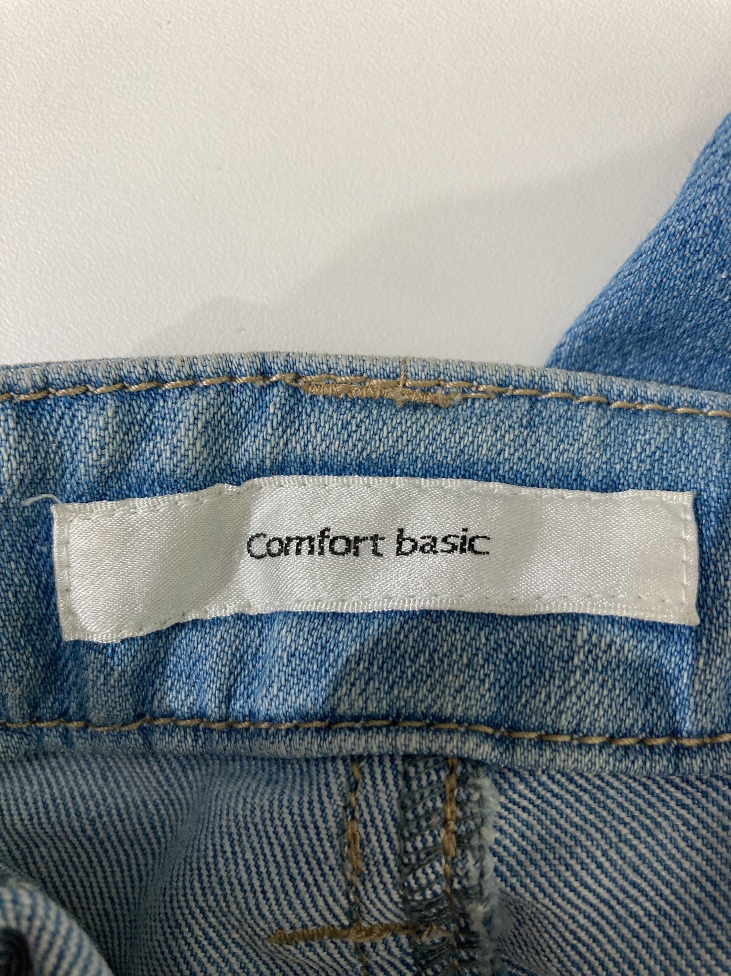 Comfort basic/コンフォートベーシック/デニムパンツ/パンツ/ブルー/S
