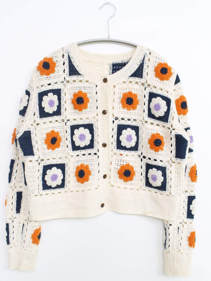 カーディガン/ボレロ/トップス/ホワイト