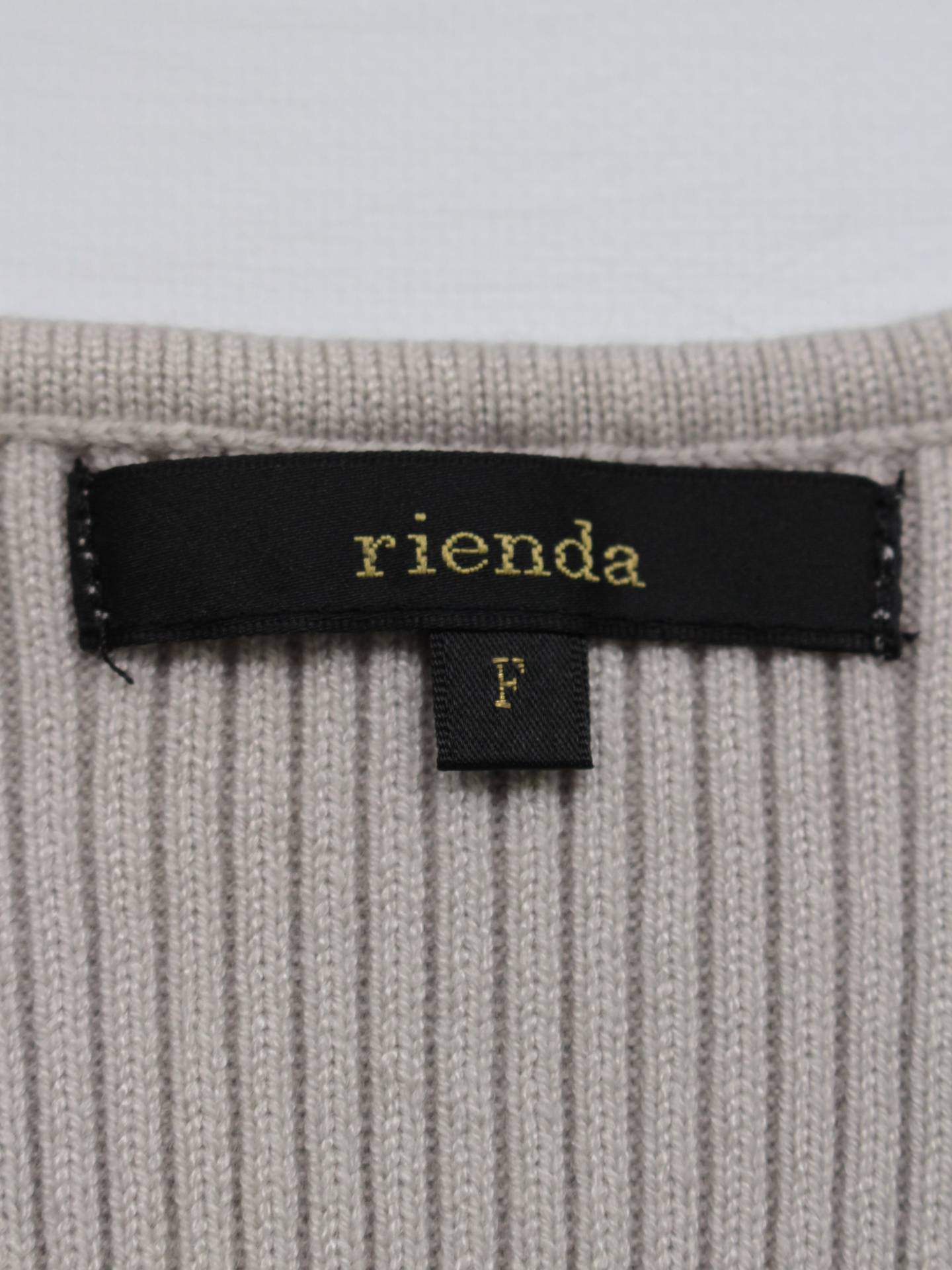 rienda/リエンダ/ニット/セーター/トップス/ベージュ/F