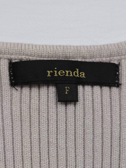 rienda/リエンダ/ニット/セーター/トップス/ベージュ/F
