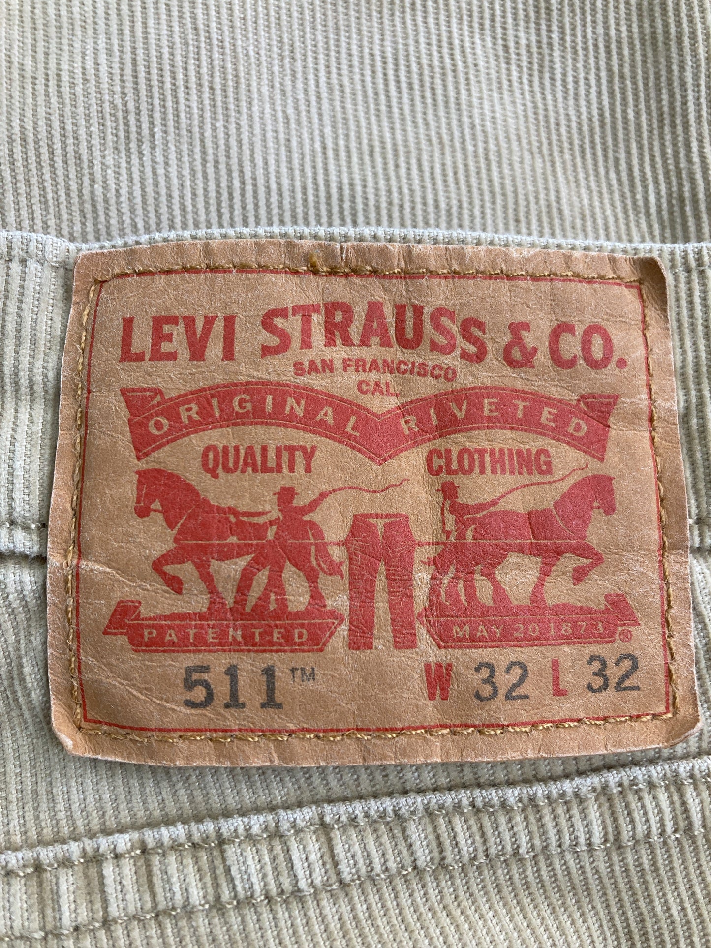 LEVI STRAUSS & CO./リーバイストラウスアンドカンパニー/その他パンツ/パンツ/ベージュ/W32 L32