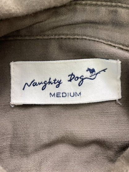 Naughty Dog/シャツ/ブラウス/トップス/ベージュ/MEDIUM