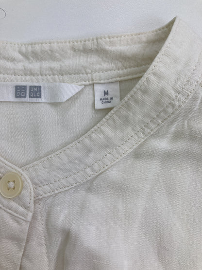 UNIQLO/ユニクロ/シャツ/ブラウス/トップス/アイボリー/M