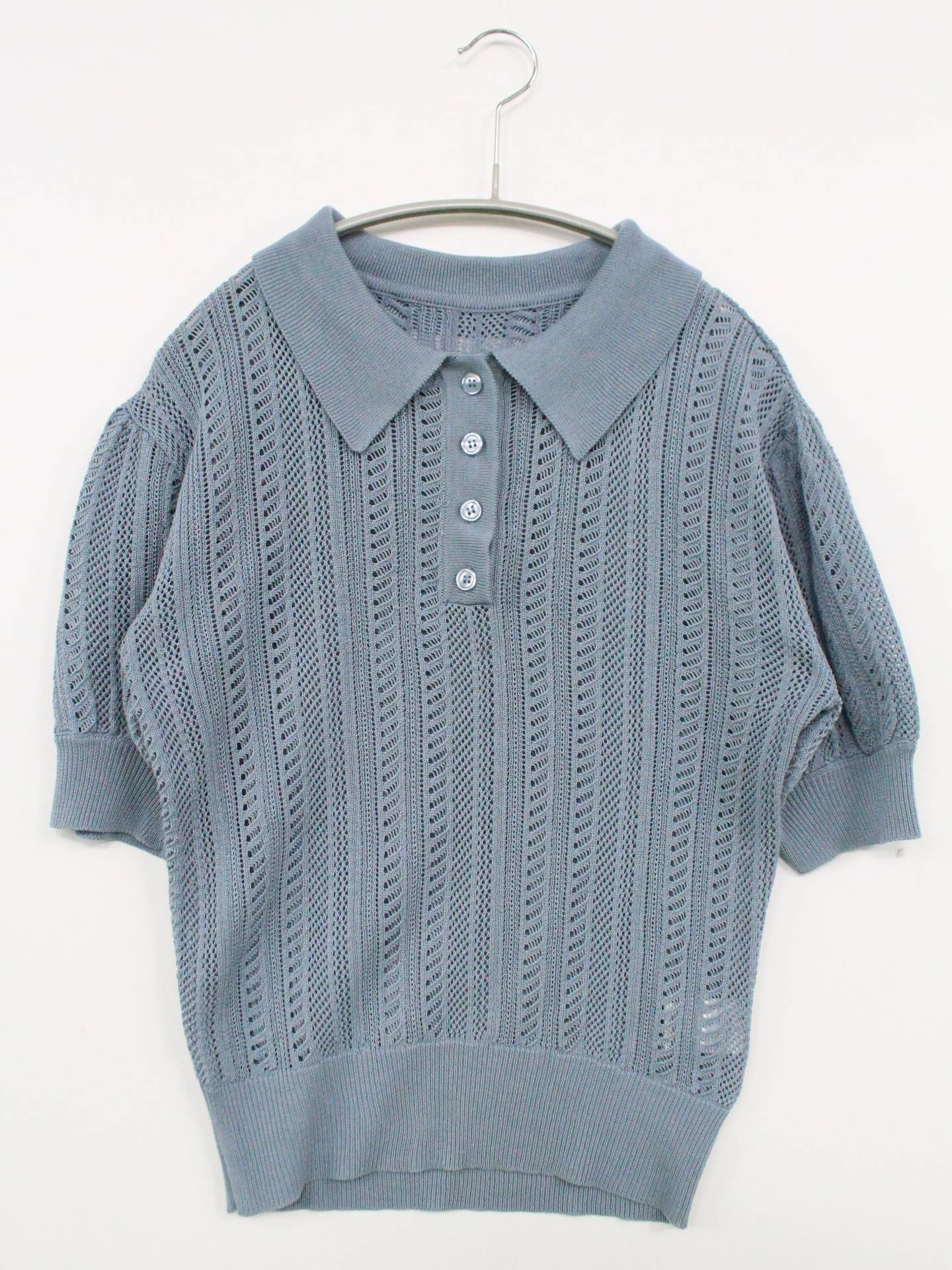 ニット/セーター/トップス/ブルー/F