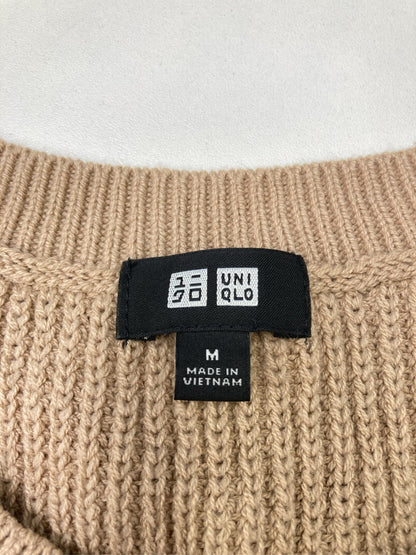 UNIQLO/ユニクロ/ベスト/トップス/ベージュ/M