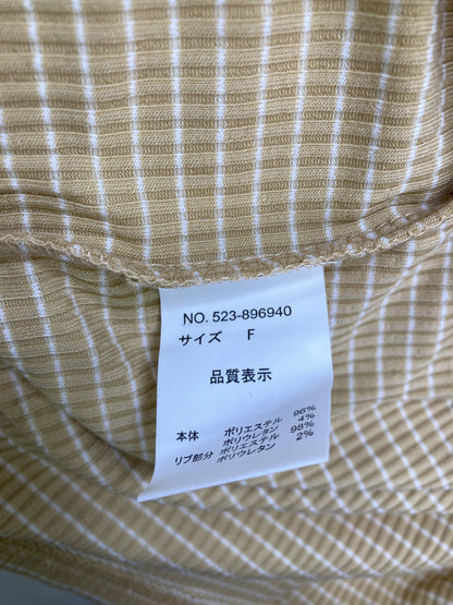 RAY CASSIN/レイカズン/Tシャツ/カットソー/トップス/イエロー/F