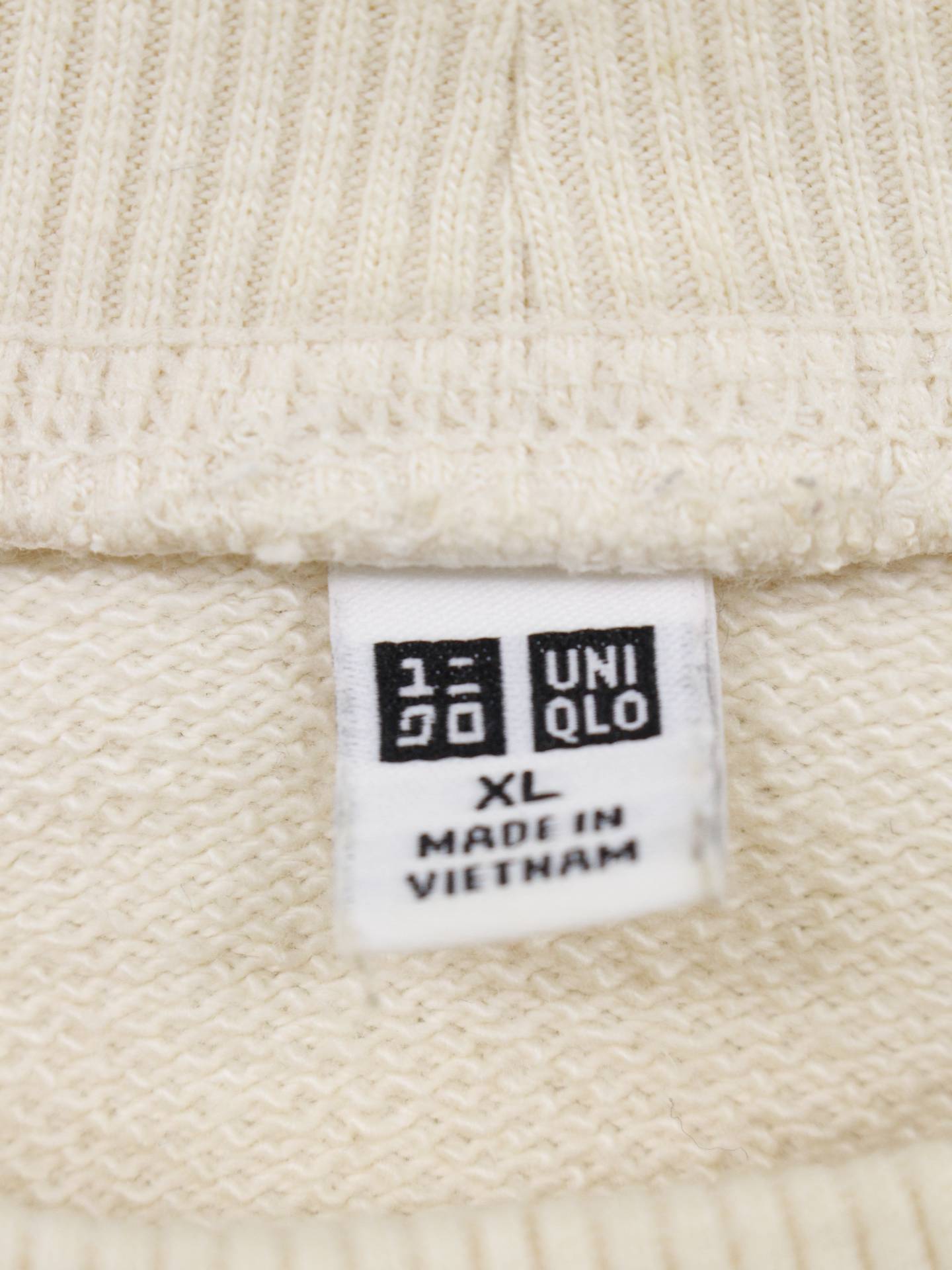 UNIQLO/スウェット/トップス/ホワイト/XL