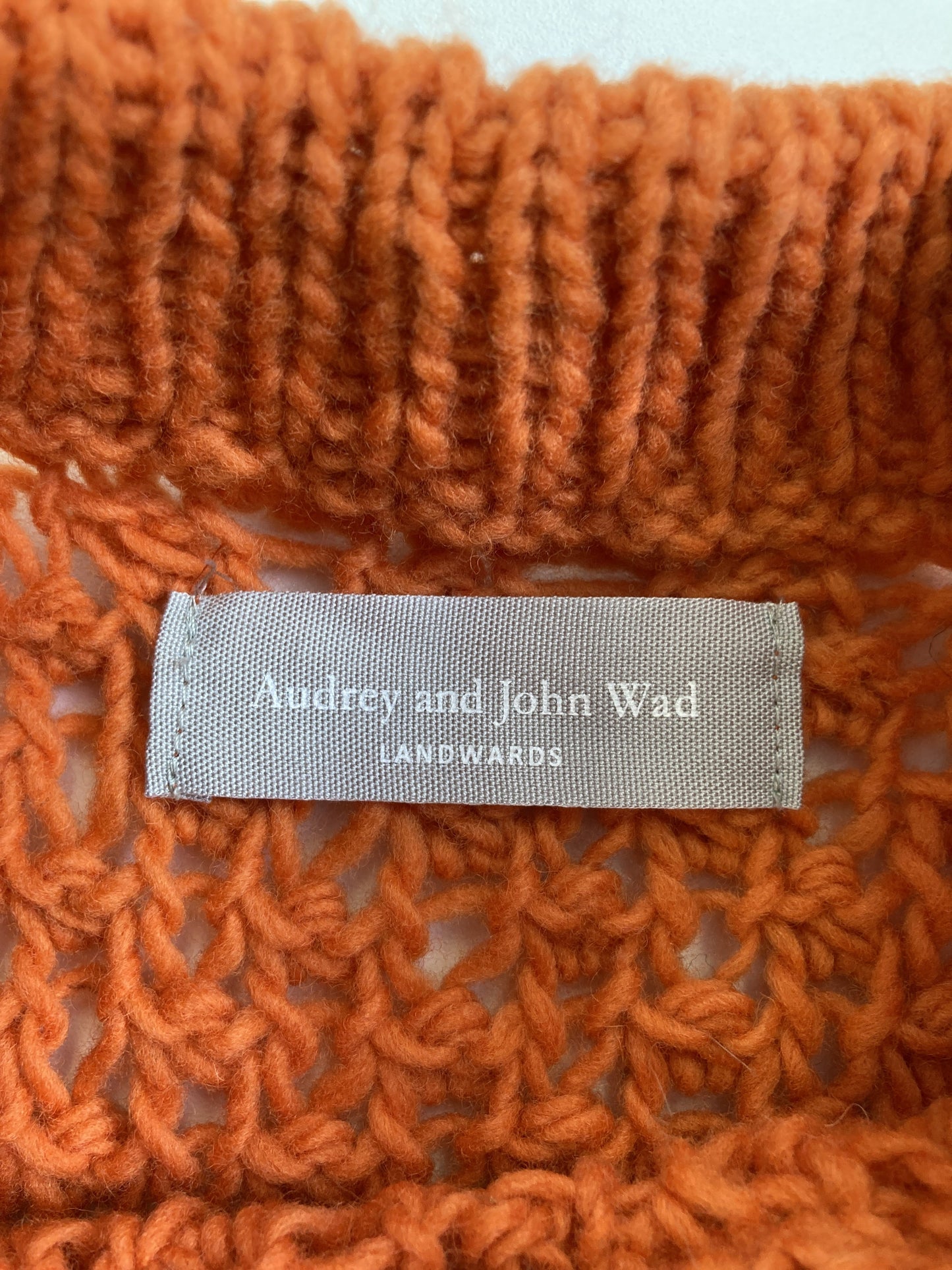 Audrey and John Wad/ニット/セーター/トップス/オレンジ/F