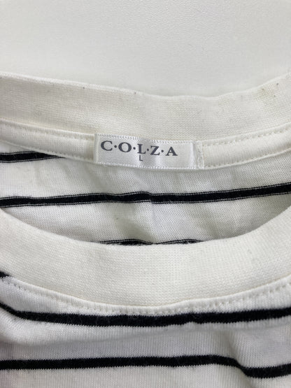 COLZA/コルザ/Tシャツ/カットソー/トップス/ホワイト/L