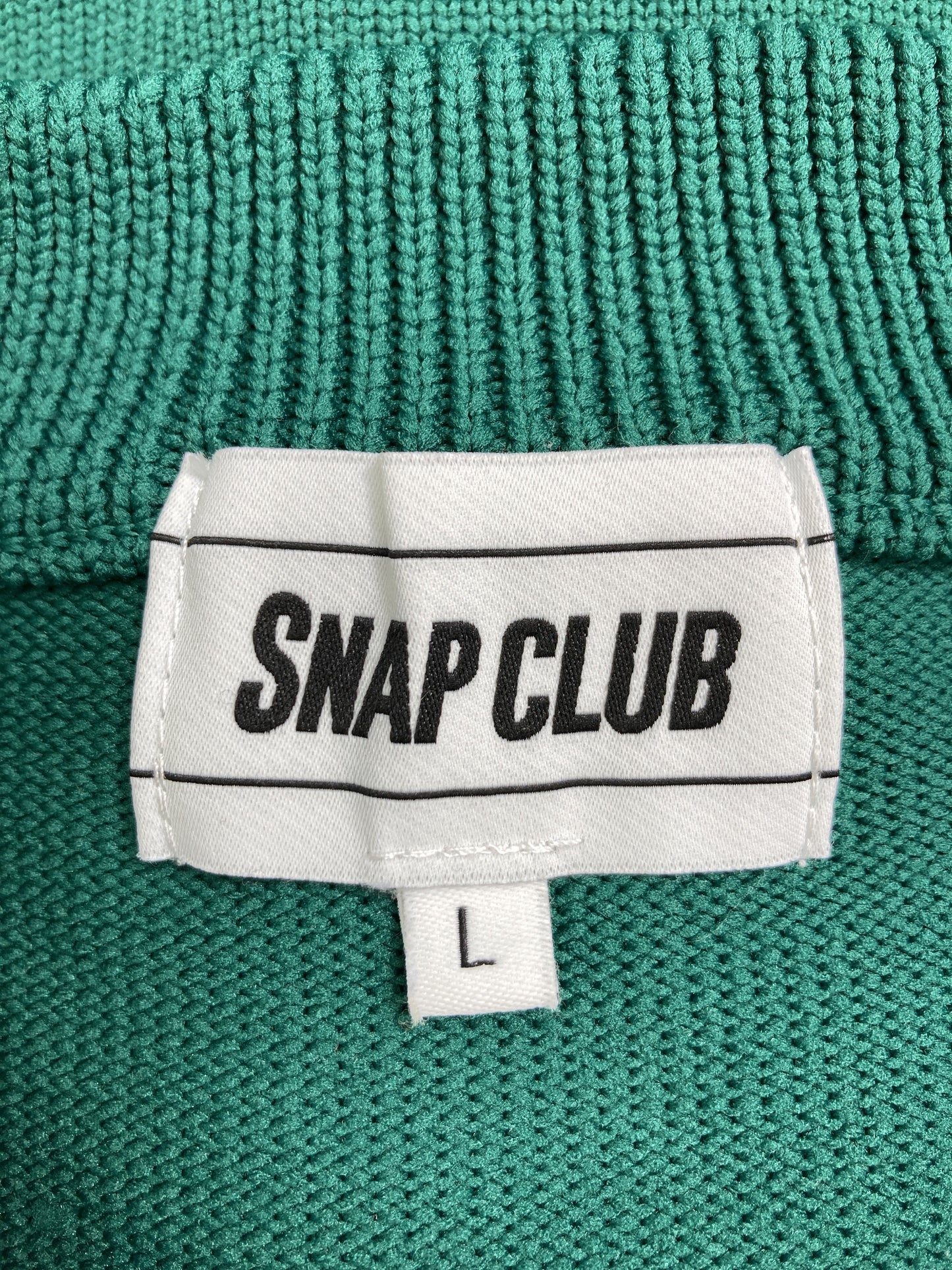 SNAP CLUB/スナップクラブ/ニット/セーター/トップス/グリーン/L
