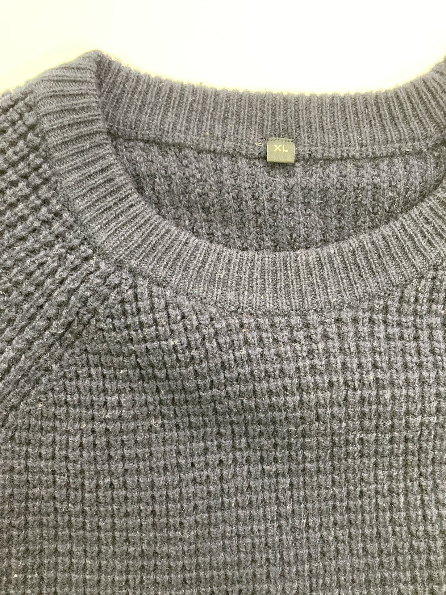 ニット/セーター/トップス/ネイビー/XL