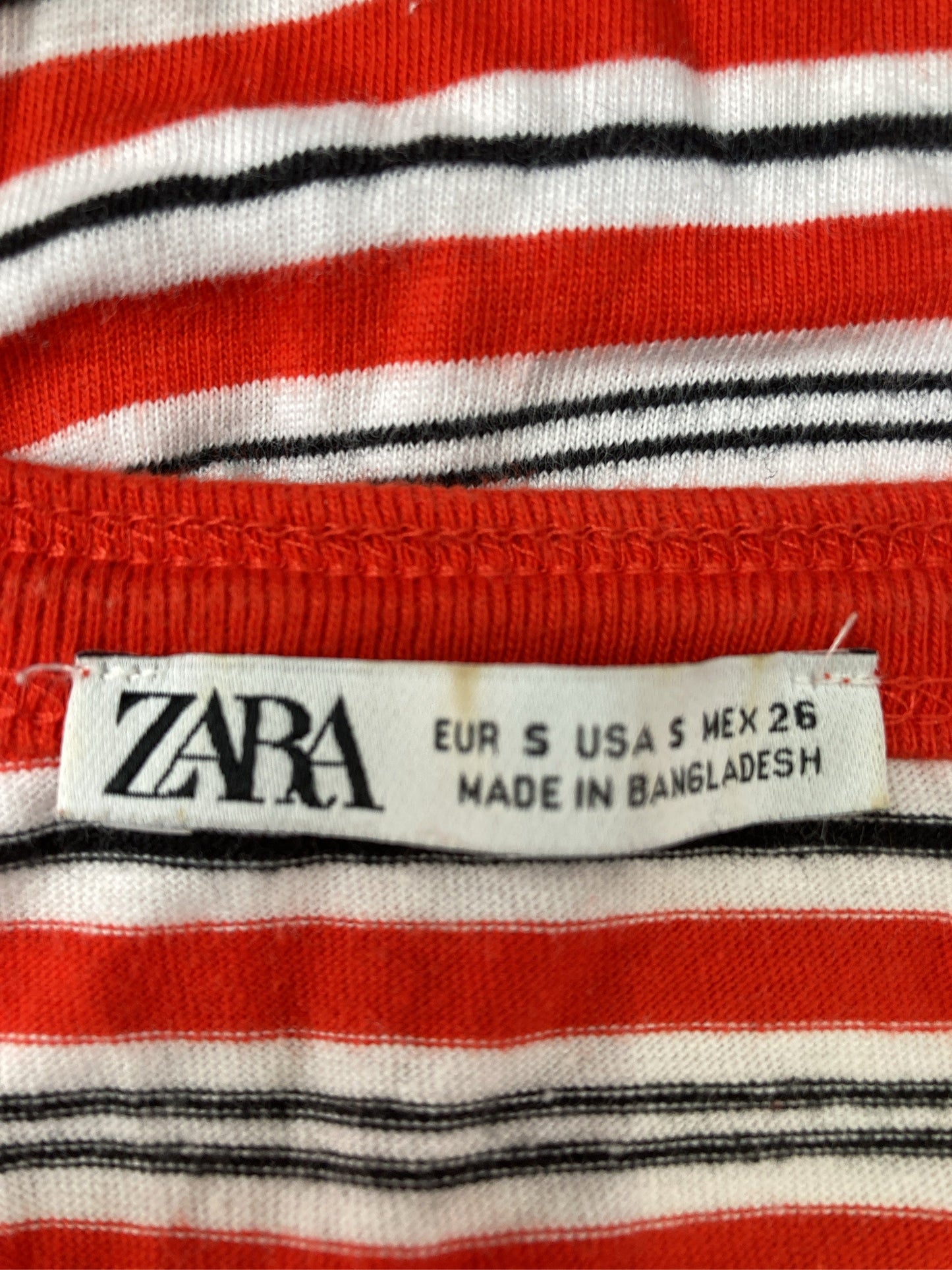 ZARA/ザラ/Tシャツ/カットソー/トップス/レッド/S