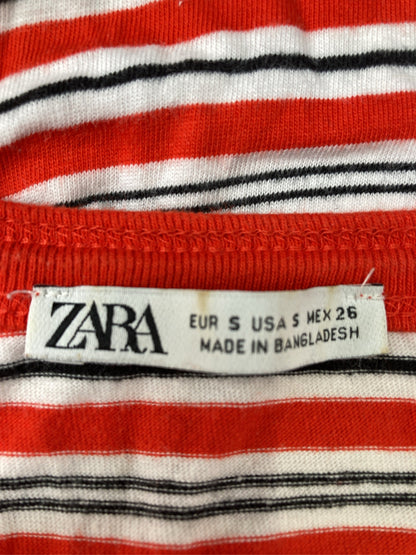 ZARA/ザラ/Tシャツ/カットソー/トップス/レッド/S
