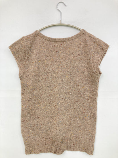 CLEF DE SOL/クレドソル/ベスト/トップス/ベージュ