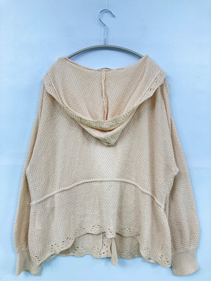 KHALITA/ハリータ/カーディガン/ボレロ/トップス/ベージュ/L