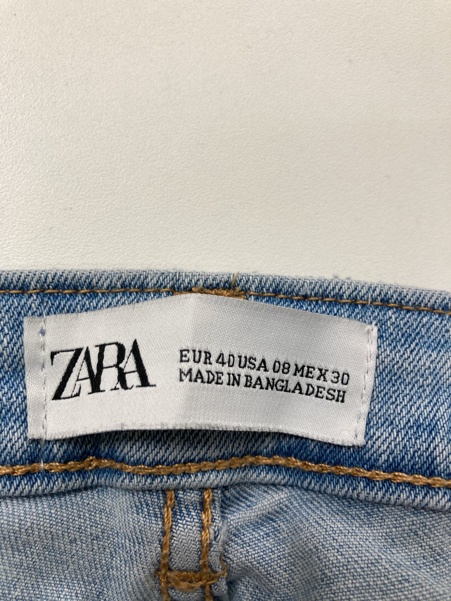 ZARA/ザラ/デニムパンツ/パンツ/スカイブルー/EUR 40/USA 08/MEX 30