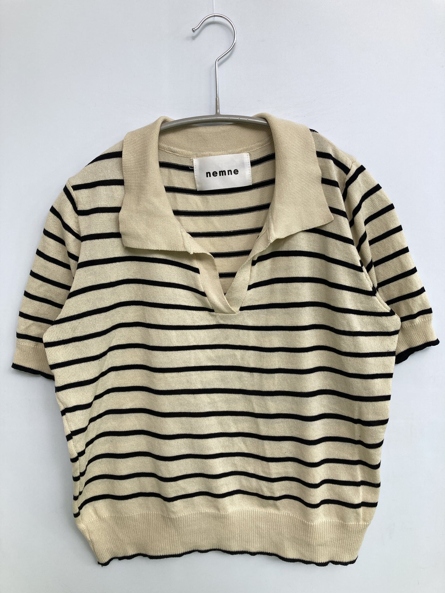 nemne/ネンネ/ニット/セーター/トップス/ホワイト/F