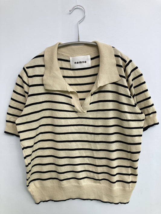 nemne/ネンネ/ニット/セーター/トップス/ホワイト/F