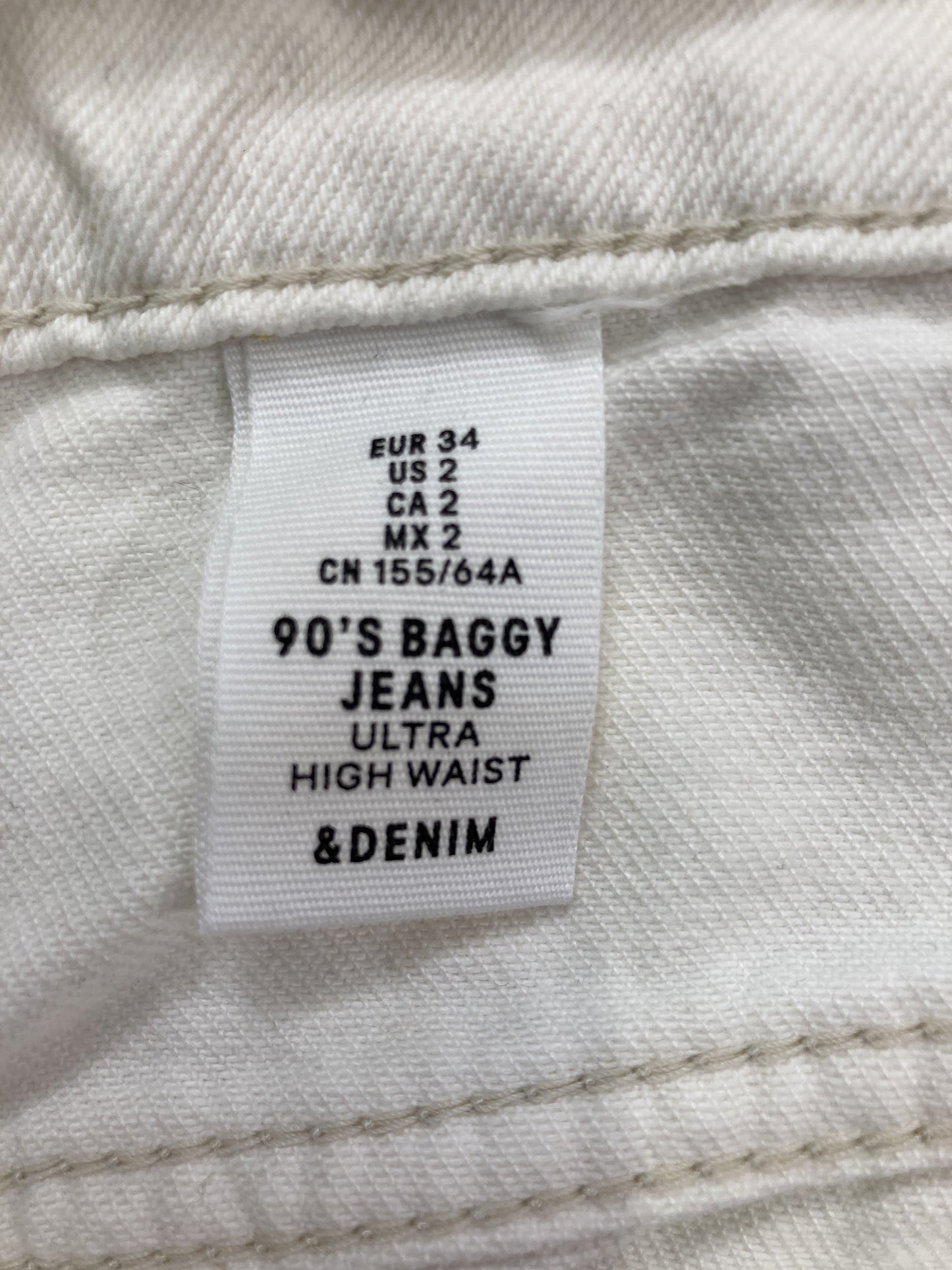 ＆ DENIM/その他パンツ/パンツ/ホワイト/34