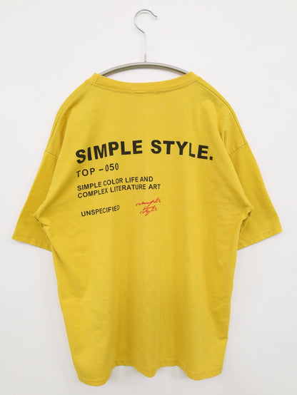 Berna/Tシャツ/カットソー/トップス/イエロー