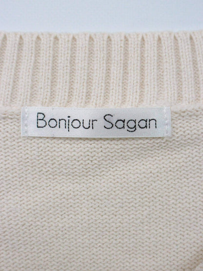 Boniour Sagan/ベスト/トップス/ホワイト/F
