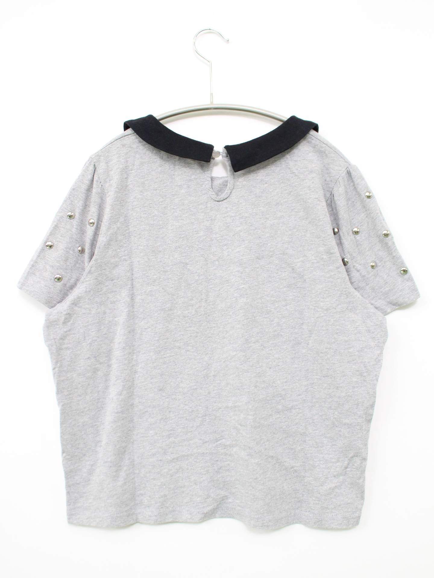 CANDY STRIPPER/Tシャツ/カットソー/トップス/グレー/2