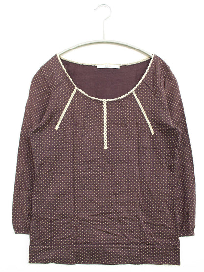 SUIVI./シャツ/ブラウス/トップス/ブラウン/B81~85 T158~164