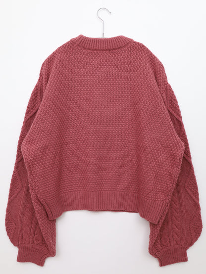 SPINNS/スピンズ/ニット/セーター/トップス/ピンク