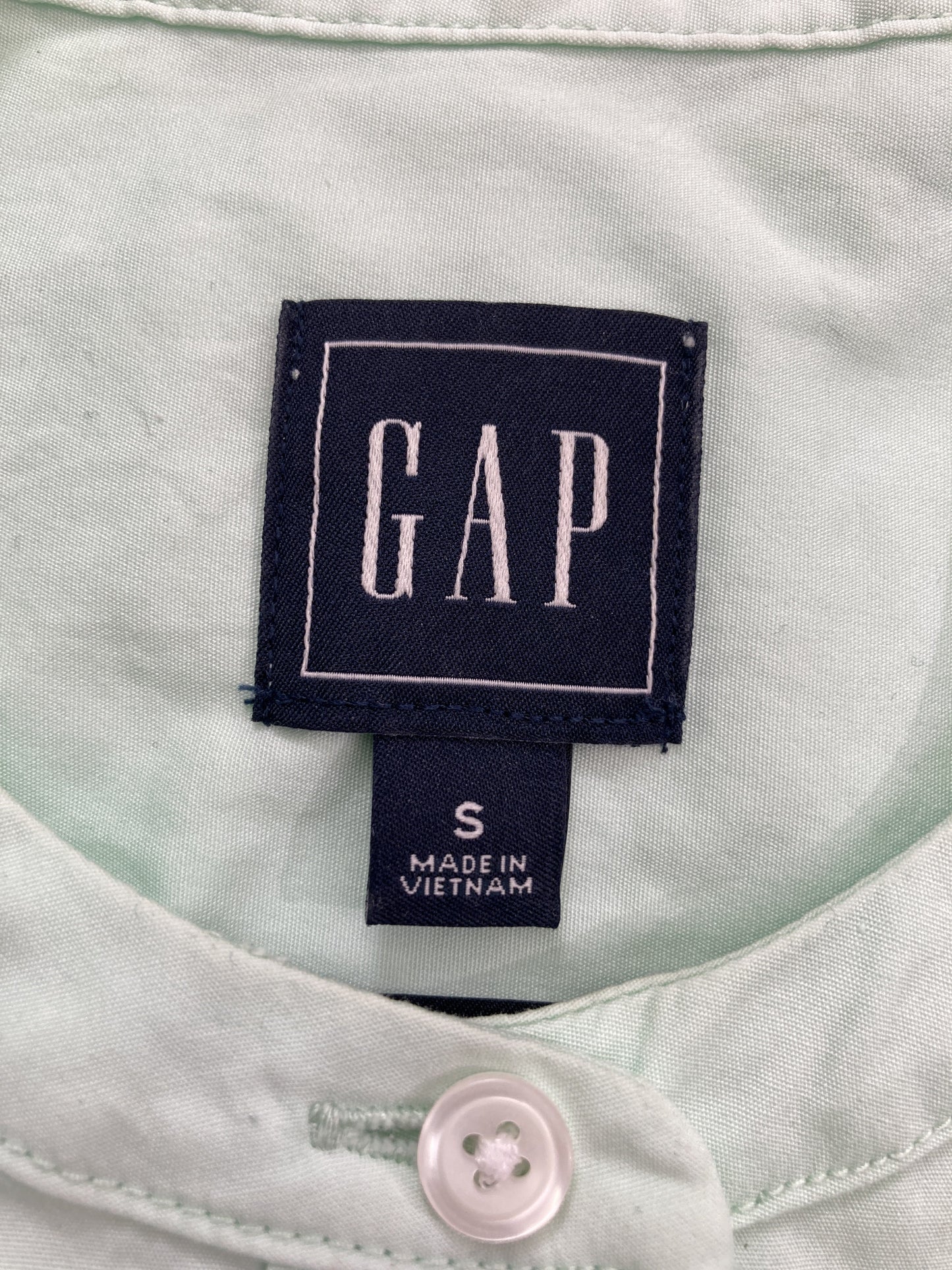 GAP/ギャップ/シャツ/ブラウス/トップス/ライトグリーン/S
