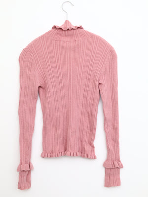 Supreme.La.La./シュープリームララ/ニット/セーター/トップス/ピンク/M