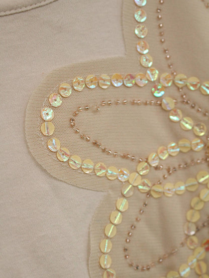 GALLERY VISCONTI/Tシャツ/カットソー/トップス/ベージュ