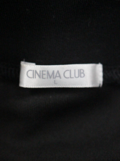 CINEMA CLUB/スウェット/トップス/ブラック/L